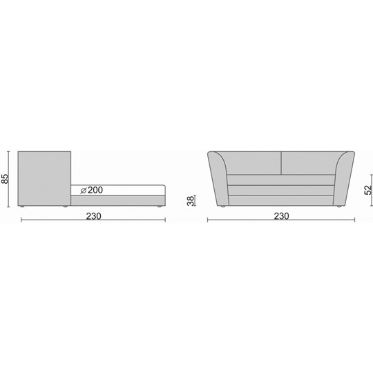 Круглый диван-кровать Смайл в Урае - изображение 6