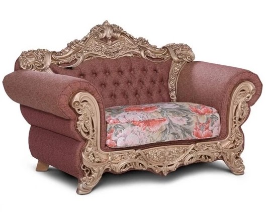 Малый диван Лувр XII, ДМ2 в Радужном - изображение