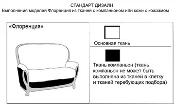 Малый диван Флоренция (Без механизма) в Советском - предосмотр 9
