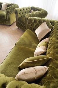 Прямой диван Честер 2,5М (седафлекс) в Нягани - предосмотр 6