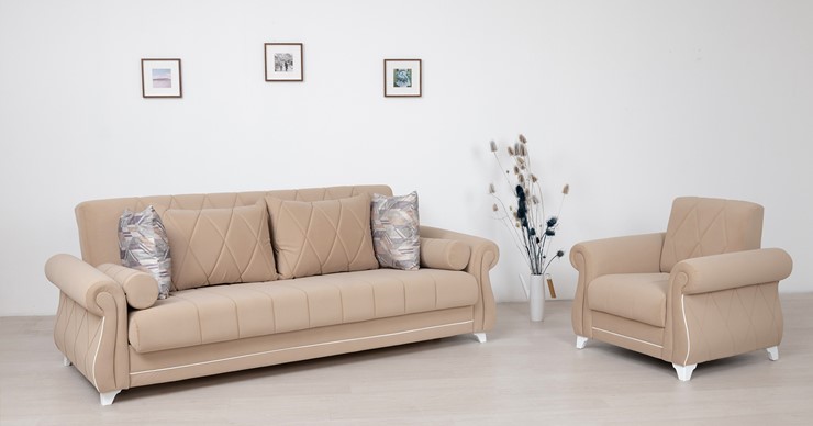 Прямой диван Роуз Арт. ТК 412 в Урае - изображение 4