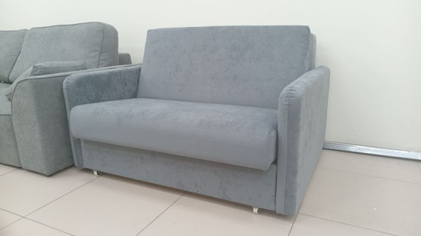 Прямой диван Уют  Аккордеон 1200  БД с подлокотником, НПБ, 000046968 в Нижневартовске - изображение