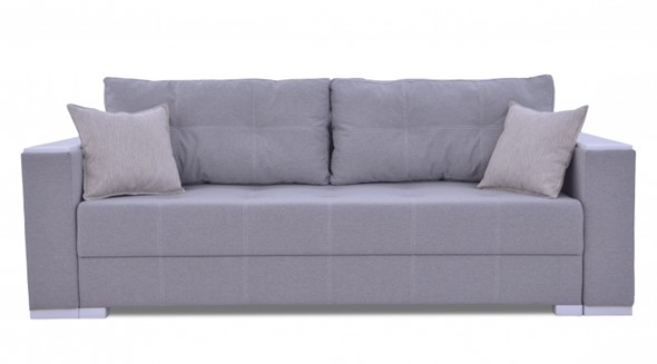 Большой диван Fashion (Uno silver + brix latte) в Урае - изображение