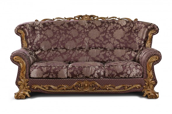 Прямой диван Барокко 2, ДБ3 в Урае - изображение