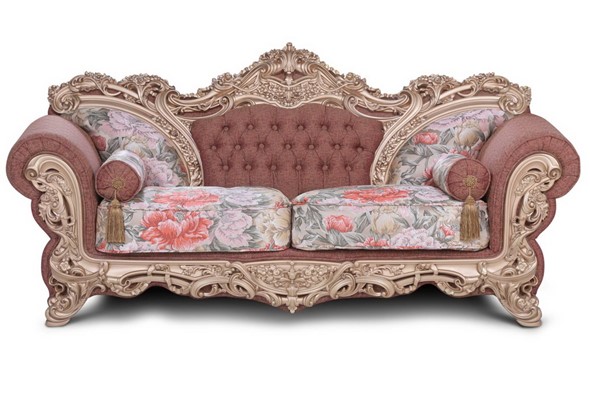 Прямой диван Лувр XII, ДБ3 в Радужном - изображение