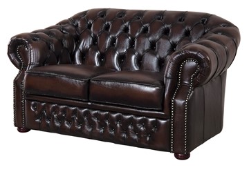 Прямой диван В-128 (2-х местный) brown в Нижневартовске