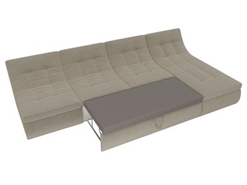 Модульный раскладной диван Холидей, Бежевый (микровельвет) в Радужном - предосмотр 6