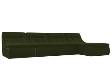 Модульный раскладной диван Холидей, Зеленый (микровельвет) в Урае