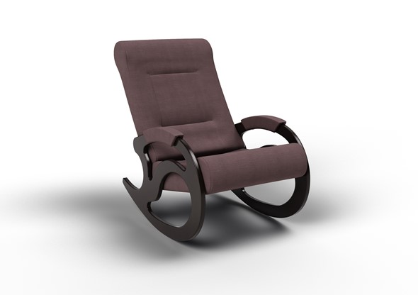 Кресло-качалка Вилла, ткань кофе с молоком 11-Т-КМ в Когалыме - изображение