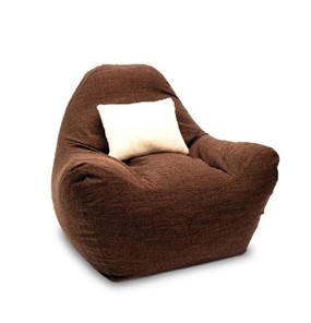 Кресло-мешок Эдем, рогожка орион, коричневый в Нягани