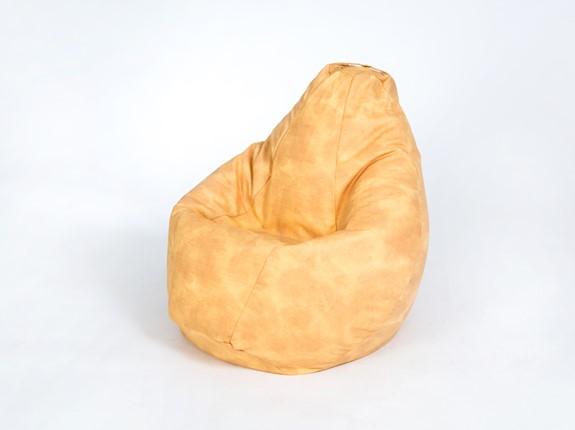 Кресло-мешок Груша малое, жаккард, песок в Лангепасе - изображение