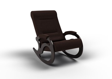 Кресло-качалка Вилла, ткань шоколад 11-Т-Ш в Нижневартовске