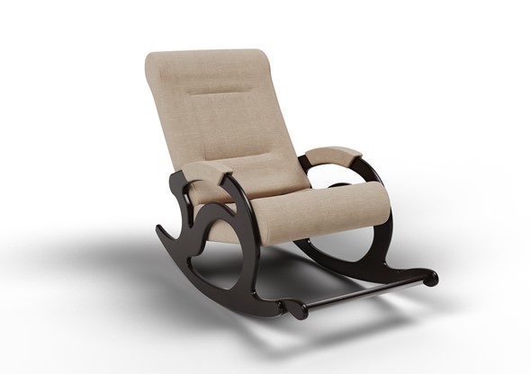 Кресло-качалка Тироль ткань AMIGo песок 12-Т-П в Радужном - изображение