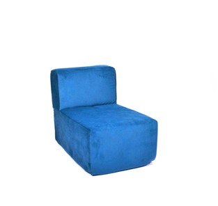 Кресло Тетрис 50х80х60, синий в Лангепасе