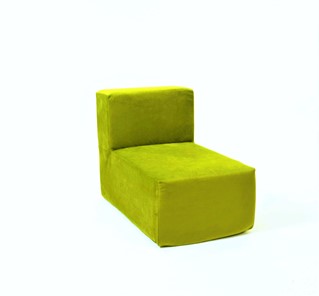 Кресло бескаркасное Тетрис 50х80х60, зеленый в Нягани