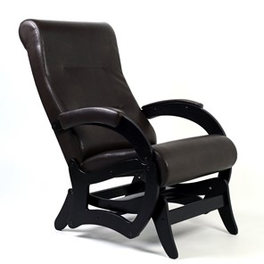 кресло-глайдер с маятниковым механизмом 35-К-В экокожа в Урае