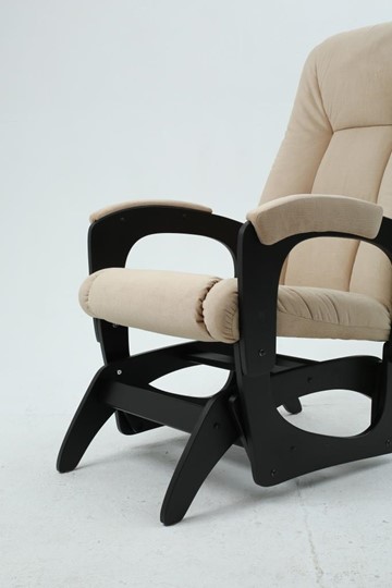 Кресло-качалка Леон маятниковая, ткань AMIGo песок 29-Т-П в Сургуте - изображение 1