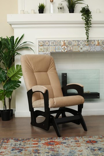 Кресло-качалка Леон маятниковая, ткань AMIGo песок 29-Т-П в Урае - изображение 3