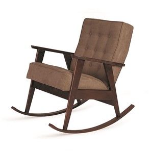 Кресло-качалка Ретро (темный тон / 05 - коричневый) в Нижневартовске