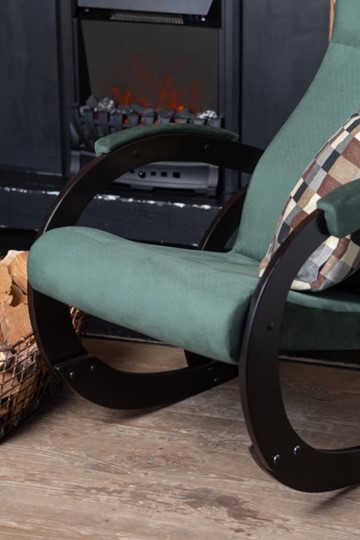 Кресло-качалка Корсика, ткань Amigo Green 34-Т-AG в Сургуте - изображение 6