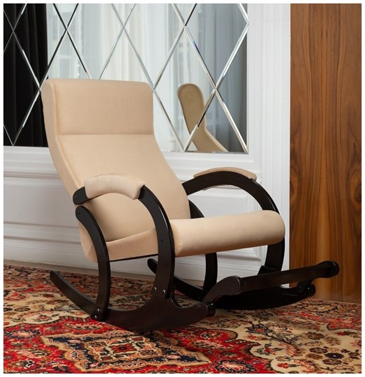 Кресло-качалка Марсель, ткань Amigo Beige 33-Т-AB в Сургуте - изображение 6
