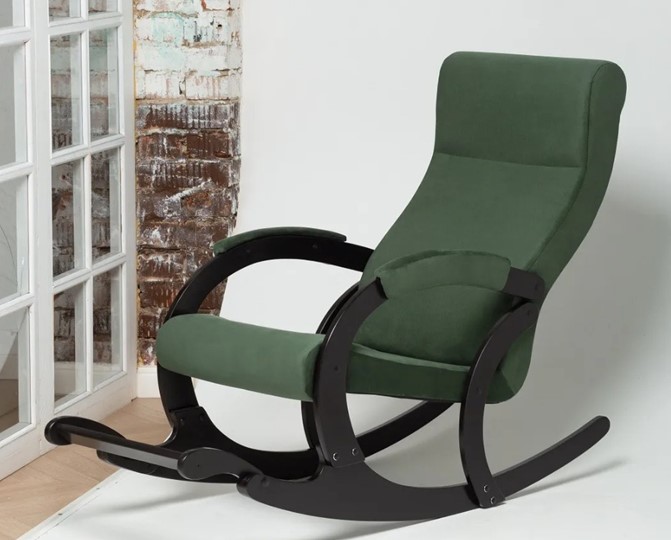 Кресло-качалка в гостиную Марсель, ткань Amigo Green 33-Т-AG в Пыть-Яхе - изображение 3
