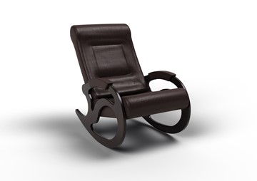 Кресло-качалка Вилла, экокожа крем 11-К-КР в Нефтеюганске - предосмотр 1