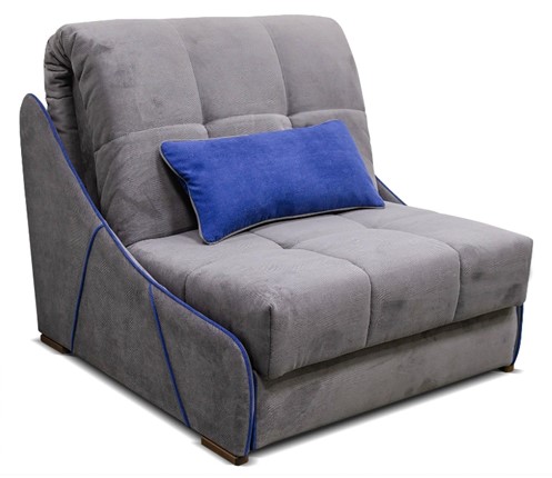 Кресло-кровать Реал 80 без подлокотников (Балтик Грей)