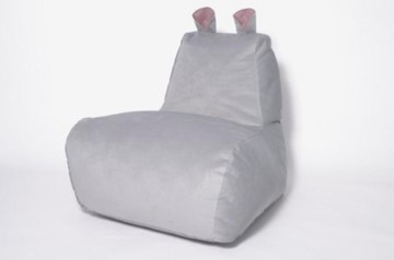 Кресло-мешок Бегемот серый в Сургуте