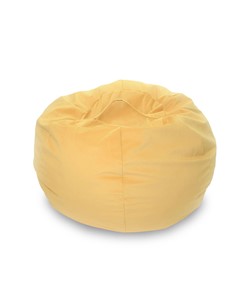 Кресло-мешок Орбита, велюр, лимон в Сургуте
