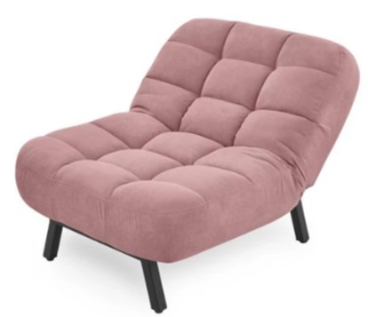 Кресло на ножках Абри опора металл (розовый) в Лангепасе - изображение