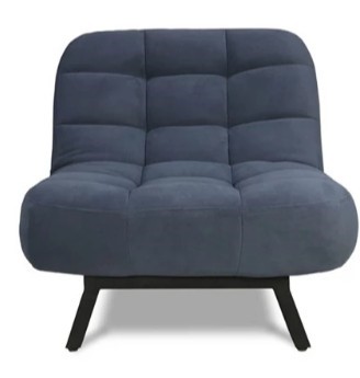 Кресло-кровать Абри опора металл (синий) в Пыть-Яхе - изображение 1