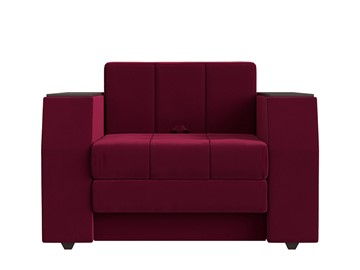 Кресло-кровать Атлантида, Бордовый (Микровельвет) в Когалыме - предосмотр 6