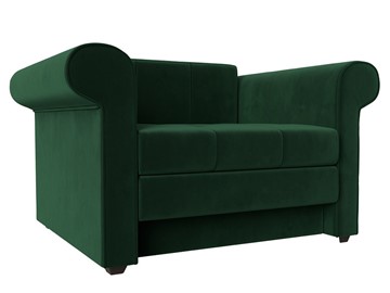 Кресло раскладное Берли, Зеленый (Велюр) в Урае