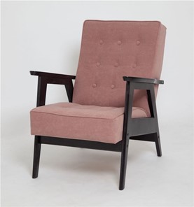Кресло Ретро (венге / RS 12 - розовый) в Когалыме