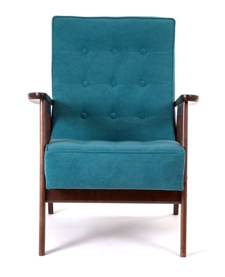Кресло Ретро (темный тон / RS29 - бирюзовый) в Лангепасе - изображение 3