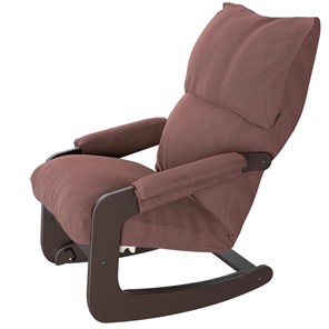 Кресло Трансформер Амадео ВСК №81 (каркас венге, сиденье коричнево-розовое) в Советском