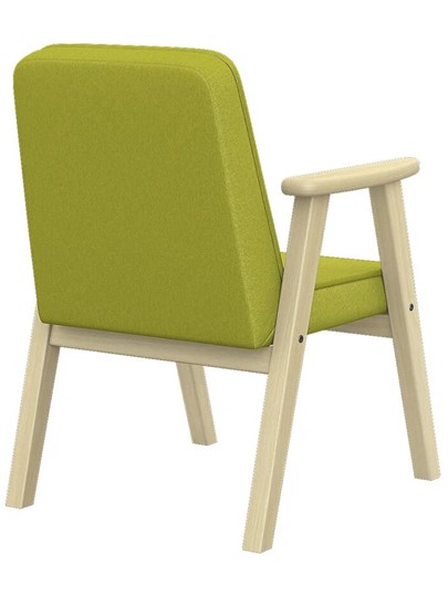 Кресло Ретро ткань лайм, каркас лак в Когалыме - изображение 2