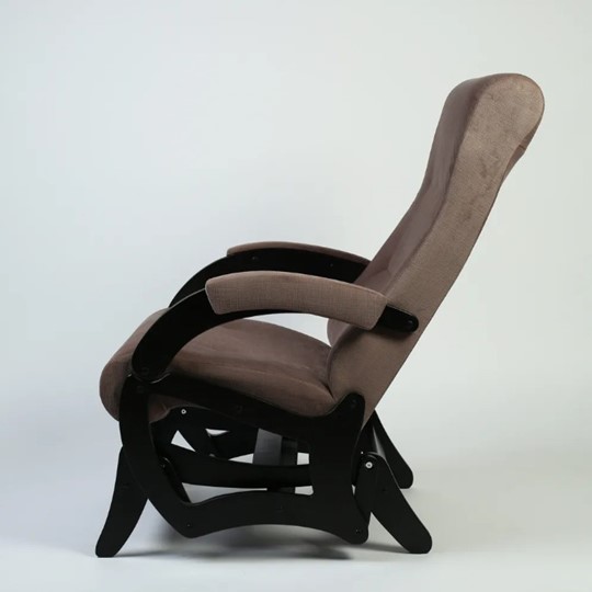 Кресло маятниковое Амелия, ткань кофе с молоком 35-Т-КМ в Лангепасе - изображение 1