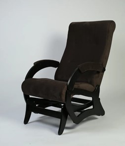 Кресло-качалка Амелия, ткань шоколад 35-Т-Ш в Советском