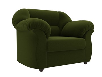 Кресло в гостиную Карнелла, Зеленый (микровельвет) в Лангепасе
