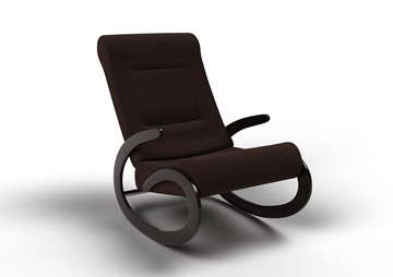 Кресло-качалка Мальта, ткань AMIGo шоколад 10-Т-Ш в Нягани
