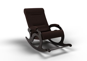 Кресло-качалка Тироль, ткань AMIGo шоколад 12-Т-Ш в Сургуте