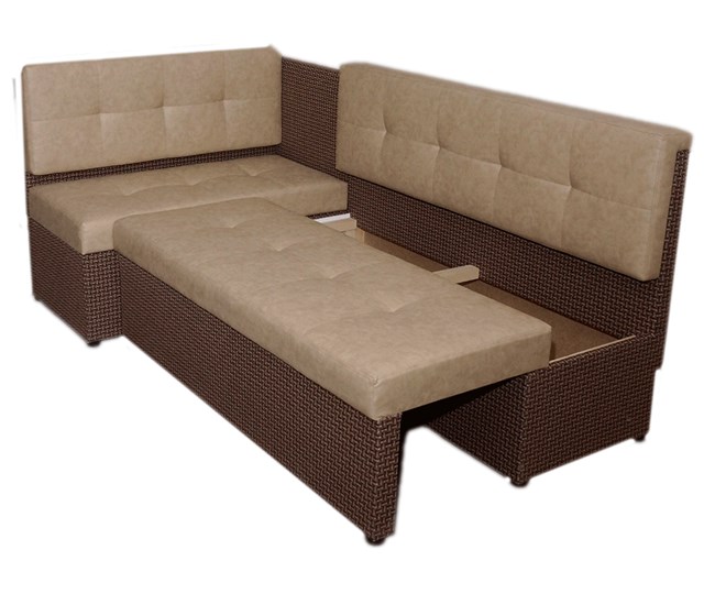 Кухонный угловой диван Нео КМ3 с механизмом 2000х1460 в Нягани - изображение 7