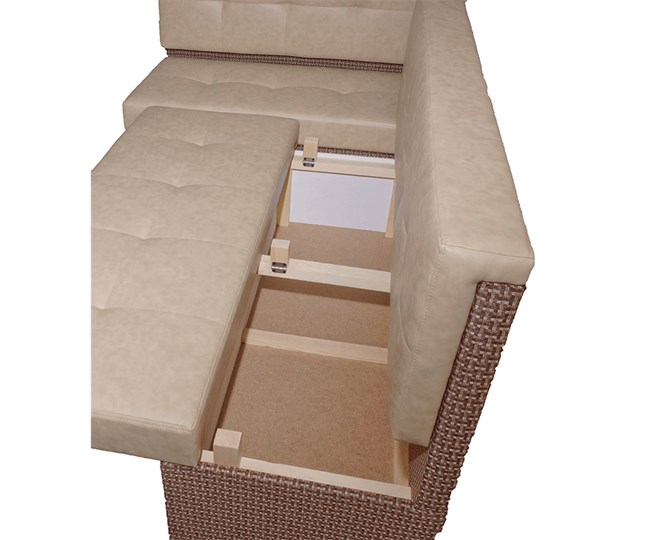 Кухонный угловой диван Нео КМ 3 с механизмом 2000*1110 в Нягани - изображение 6