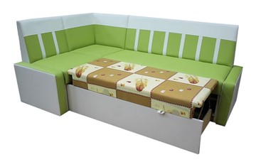 Кухонный угловой диван Квадро 2 со спальным местом в Урае - предосмотр 2