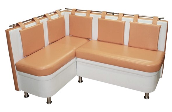 Кухонный угловой диван Модерн (с коробами) в Пыть-Яхе - изображение