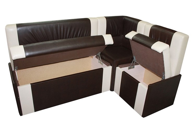Угловой кухонный диван Квадро 4 мини с коробом в Когалыме - изображение 2