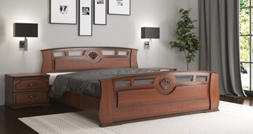 Кровать спальная СВ-Стиль Жемчужина 160*200 с основанием в Советском