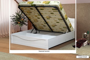Двуспальная кровать с механизмом Ева-10 2000х1800 в Сургуте - предосмотр 1
